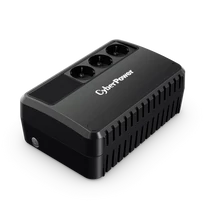 CYBERPOWER UPS BU650E (3 Schuko) 650VA (360 W), 230V Power-Saving LINE-INTERACTIVE