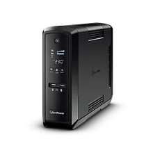 CYBERPOWER UPS CP1300EPFCLCD (6 aljzat) 1300VA 780W, 230V szünetmentes tápegység +2 USB LINE-INTERACTIVE