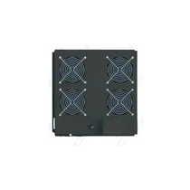 CANOVATE Ventilátoregység 2 ventilátorral, kapcsolóval állószekrényekhez termosztáttal