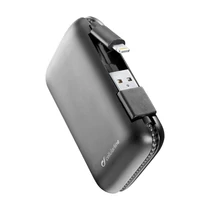 Cellularline külső akkumulátor, hordozható, FreePower Cable 5000 - Lightning