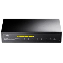 CUDY Switch 8x1000Mbps (4xPOE+), Fémházas Asztali, GS1008P