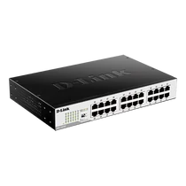 D-LINK Switch 24x1000Mbps Fémházas Asztali, DGS-1024D/E