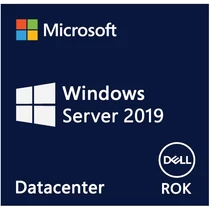 DELL EMC szerver SW - ROK Windows Server 2019 ENG, Datacenter 16 core, unlimited VMs, 64bit OS.