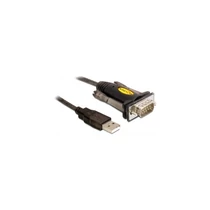 DELOCK Átalakító USB 2.0 Type-A to 1x Soros DB9 RS-232, 1.5m