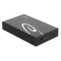 DELOCK Külső Ház 3.5" USB 3.1 Gen 1 / SATA, alumínium
