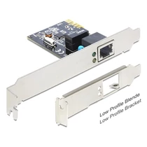 DELOCK PCI-E x1 Vezetékes hálózati Adapter, 1x Gigabit LAN RTL8111