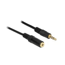 DELOCK kábel Stereo jack 3.5mm 4 pin male/female hosszabbító, 2m