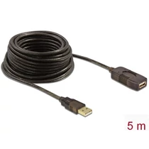 DELOCK kábel USB 2.0 hosszabbító, aktív 5m