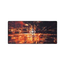 DELTACO GAMING Egrépad GAM-099, DMP 430 Limited Edition XX-Large Mousepad, 1600x600x4mm, black with abstract pattern