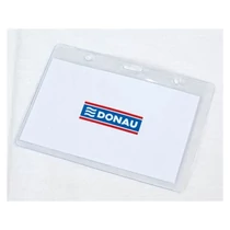 DONAU Azonosítókártya tartó, 105x65 mm, hajlékony, vízszintes,