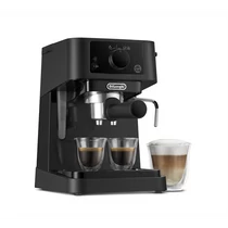 DeLonghi EC235.BK presszókávéfőző 15 bar, 1L víztartály, 1 és 2 személyes kivitel, őrölt kávé és E.S.E. pod