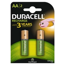 Duracell 2db AA 1300 ujratoltheto elem