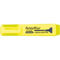FLEXOFFICE Szövegkiemelő, 4,0 mm, "HL05", sárga