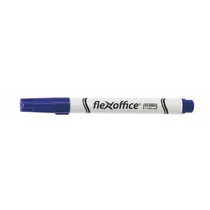 FLEXOFFICE Táblamarker, 1,1 mm, kúpos, "WB04", kék
