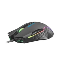 FURY Vezetékes egér HUSTLER Gaming Optikai, 6400DPI, háttérvilágítás