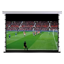FUNSCREEN Feszített keretes, Motoros 213x320cm 16:9 (látható méret 168x300cm) vetítővászon