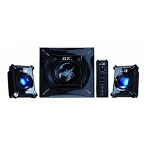 GENIUS 2.1 Hangszóró SW-G2.1 2000 Jack, Fadobozos, 45W RMS