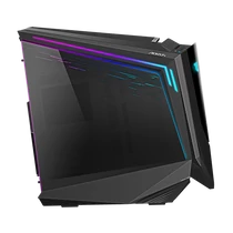 GIGABYTE Ház AORUS C700 Glass, GB-AC700G, Táp nélkül, fekete