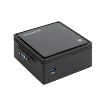 GIGABYTE PC BRIX, Intel Celeron N2807 2.16 GHz, HDMI, DSUB, LAN, WIFI, Bluetooth, 2,5" HDD hely, USB 3.0