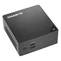 GIGABYTE PC BRIX, Intel Core i3 8130U 3.4GHz, HDMI, MiniDisplayport, LAN, WIFI, BT, 2,5" HDD hely, 2xUSB 3.0, 2xUSB 3.1