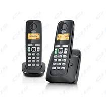 GIGASET ECO DECT Telefon A220 DUO fekete Magyar menü