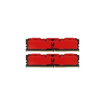 GOODRAM Memória DDR4 16GG 3200MHz CL16 SR DIMM Red, IRDM X Series (Kit of 2)