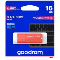 GOODRAM Pendrive 16GB UME3 USB 3.0, Narancs