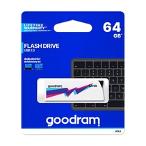GOODRAM Pendrive 64GB, UCL2 USB 2.0, Fehér