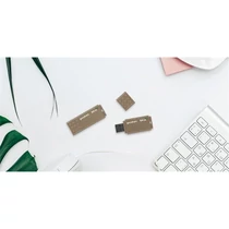 GOODRAM Pendrive 64GB, UME3 USB 3.0, ECO Friendly (100%-ban lebombó ház)