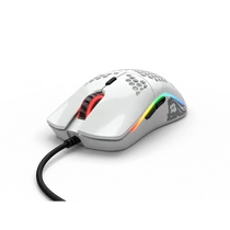 Glorious Egér Gamer Race Model O- RGB Optikai USB Fényes Fehér