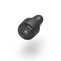 HAMA AUTÓS TÖLTŐ USB A + TYPE-C, (PD,QC) 30W