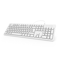 HAMA BILLENTYŰZET "KC-200",FEHÉR USB