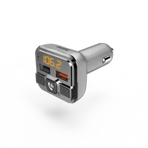 HAMA FM TRANSZMITTER (USB,AUX,MICROSD,BT, QC 3.0)+TELEFON KIHANGOSÍTÓ