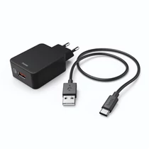 HAMA HÁLÓZATI TÖLTŐ USB TYPE-C, 3A, QUALCOMM QC 3.0