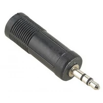 HAMA ST ADAPTER SZTEREO 3,5MM JACK DUGÓ - 6,3MM JACK ALJ