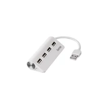 HAMA USB 2.0 HUB, 1:4 BUSPOW. FEHÉR