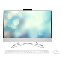 HP AIO 24-df0002nn, 23.8" FHD AG UWVA, Core i3-10100T, 8GB, 256GB SSD, fehér