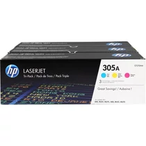 HP Toner 305A CLJ M375/451/475 kék/piros/sárga 3-as csomag 2600/oldal