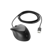 HP Vezetékes egér, USB, Premium, lézer