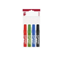 ICO Flipchart marker készlet, 1-4 mm, vágott, "Artip 12", 4 különböző szín