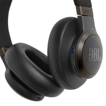 JBL LIVE 650BTNC Bluetooth, zaj szűrő, fejhallgató (fekete)