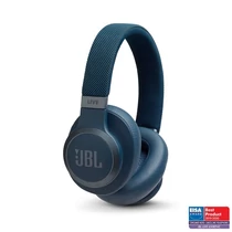 JBL LIVE 650BTNC Bluetooth, zaj szűrő, fejhallgató (kék)