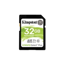 KINGSTON Memóriakártya SDHC 32GB Canvas Select Plus 100R C10 UHS-I U1 V10
