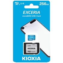 KIOXIA Memóriakártya SDXC 256GB CL10 UHS-I + adapter (TOSHIBA)