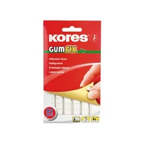 KORES Gyurmaragasztó, 84 kocka/csomag,"Gumfix"