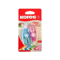 KORES Hibajavító roller, 4,2 mm x 3 m,"Mini", vegyes szín