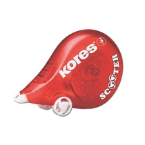 KORES Hibajavító roller, 4,2 mm x 8 m,"Scooter", piros
