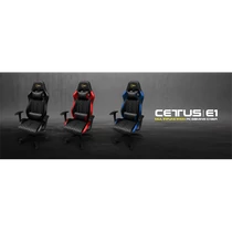 KWG gaming szék CETUS E1 fekete-piros