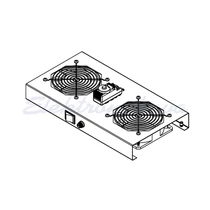 LEGRAND Evoline  tetőventilátor+termosztát készlet 2 ventilátoros fali szekrényhez