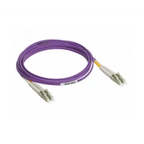 LEGRAND patch kábel optika OM3 (PC)multimódusú LC/LC duplex 50/125 um LSZH (LSOH)lila 2 méter